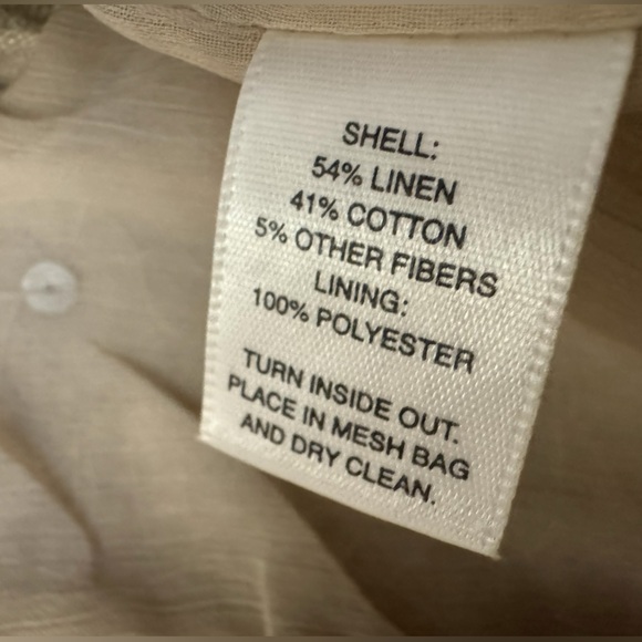 White House Black Market Sequin Bolero Jacket Champagne Medium - Picture 9 of 9